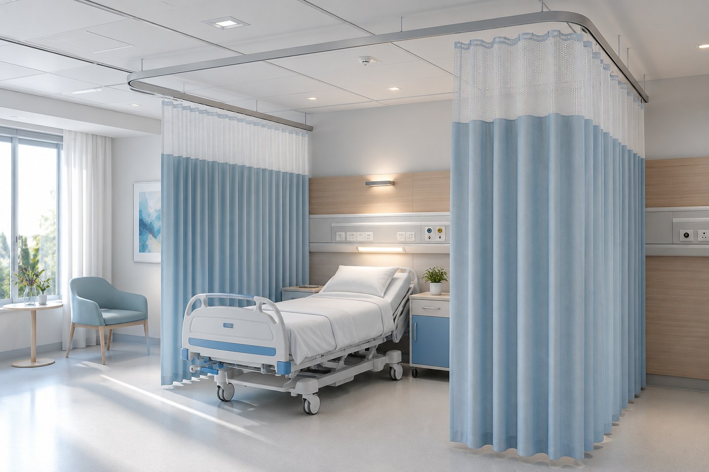 Hospital curtains